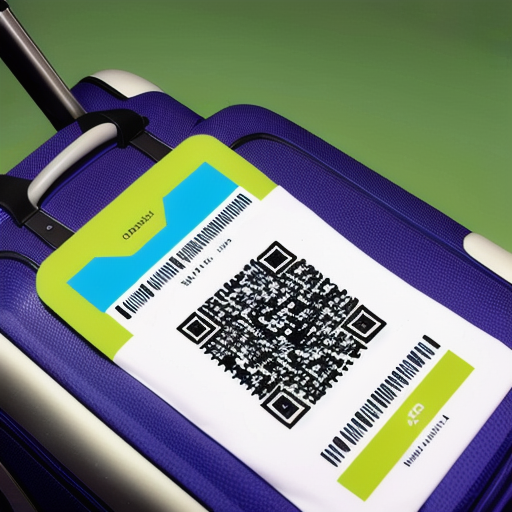 Afbeelding van Ontwerp zelf bagagelabels met QR-code: zo doe je dat