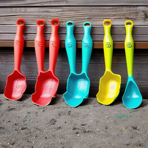 Afbeelding van Maak je eigen kunststof speelgoed schepjes eenvoudig zelf