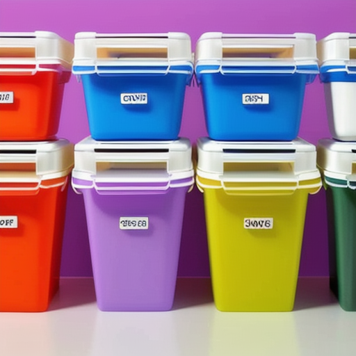 Afbeelding van Hergebruik van plastic speelgoed bakjes: creatieve ideeën