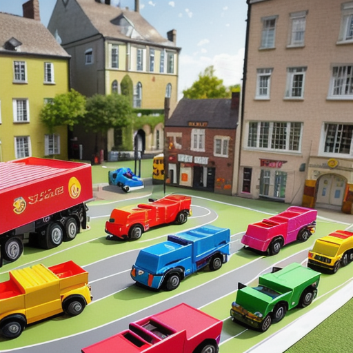 Afbeelding van Geschikt voor Elke Leeftijd: Plastic Speelgoed Lorries