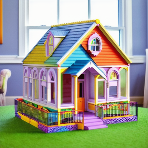 Afbeelding van Maak Zelf Kunststof Speelgoed Huisjes Thuis