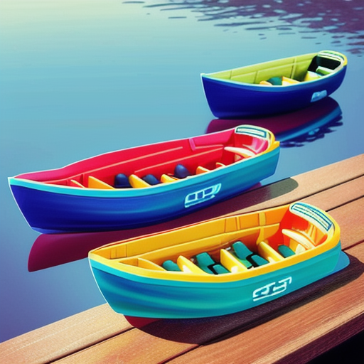 Afbeelding van Is plastic speelgoed boten veilig voor jonge kinderen?