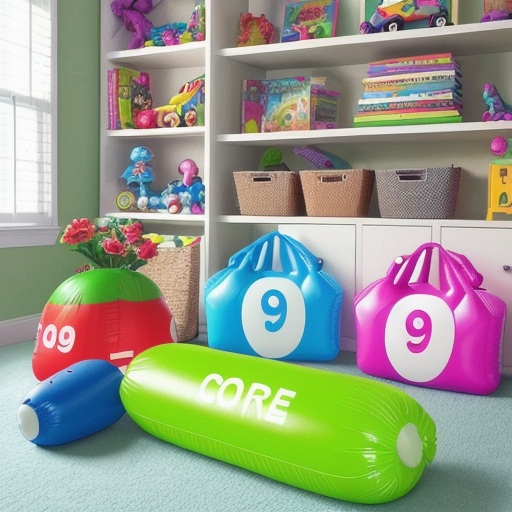 Afbeelding van Veiligheid van opblaasbare opbergtassen voor kinderen