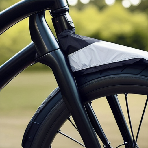 Afbeelding van Effectiviteit van waterdichte fietshoezen bij regenval