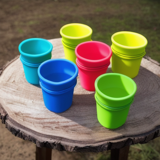 Afbeelding van Maak je eigen opvouwbare campingbekers van silicone