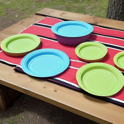 Afbeelding van Ontdek de verschillende soorten opvouwbare campingservies