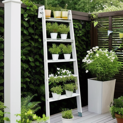 Afbeelding van Herbruikbare tuinladdertjes en tuinverlichting combineren