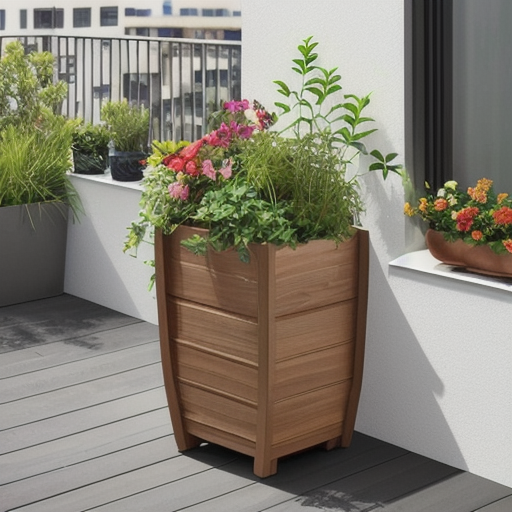 Afbeelding van Multifunctionele tuinplanters: Perfect voor kleine ruimtes