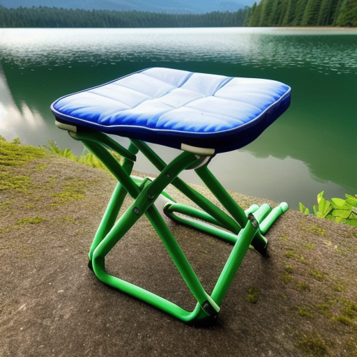 Afbeelding van Opvouwbare Campingkrukjes: Comfort en Gemak Voorop